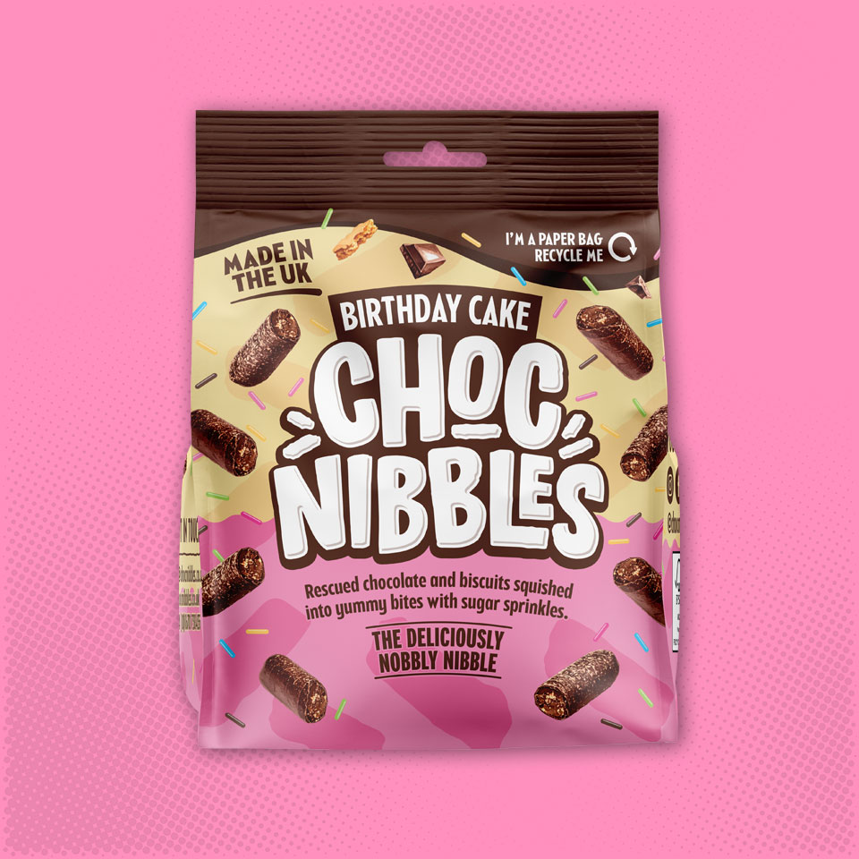Birthday Cake Choc Nibbles