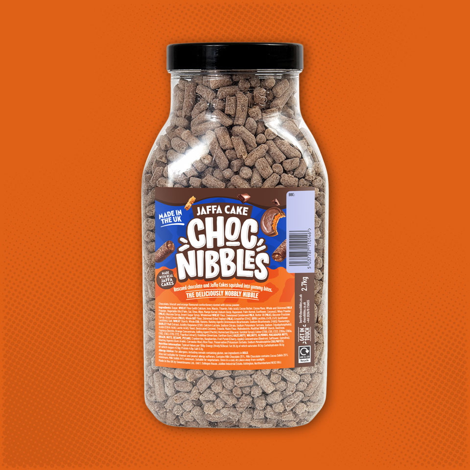 Jaffa Cake Choc Nibbles 2.7kg Jar